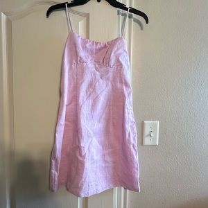 Pink Babydoll  Mini Dress